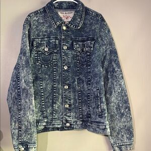 True Religion Blue Denim Jacket